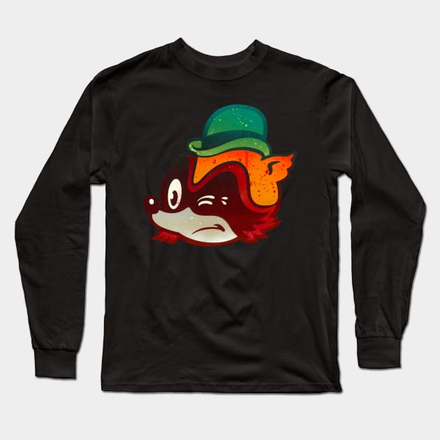 Winky Long Sleeve T-Shirt by BeeryMethod